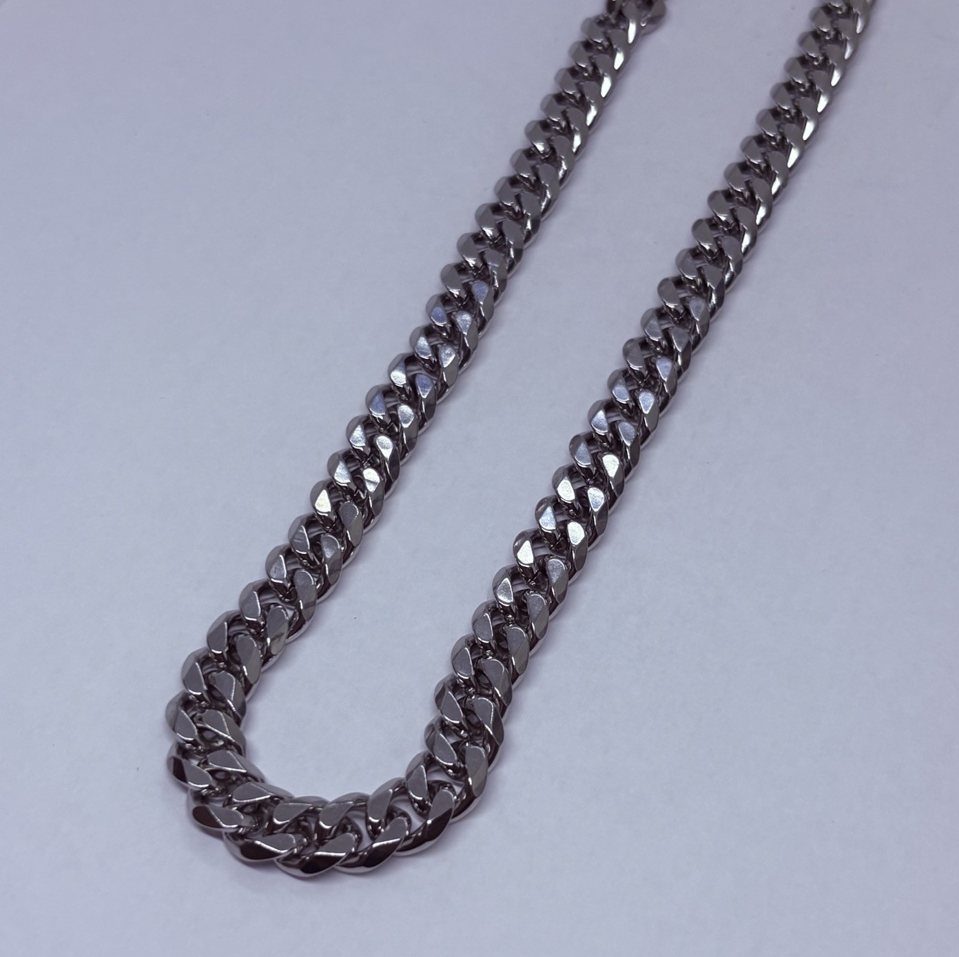 Men’s Stainless Steel Silver Chain Link Necklace 9mm 20” Lobster Clasp Fashion 7