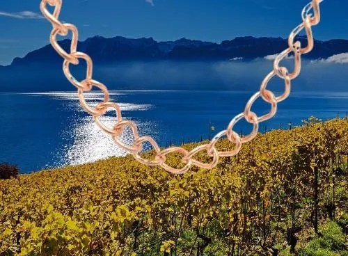 Solid Copper Chain CN677G – 7/16 of an inch wide. Available in 18 to 30 inches.