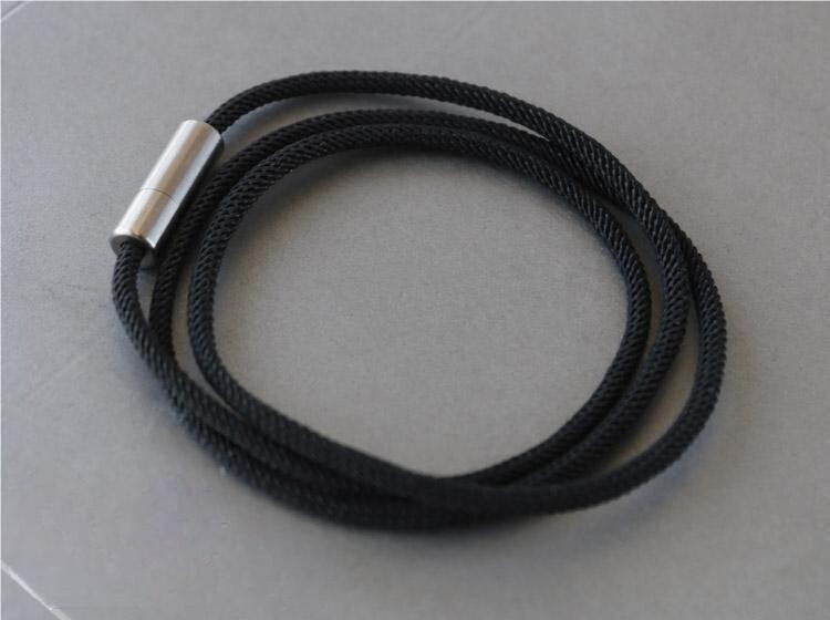 Titanium Paracord Necklace Rope Cord Chain Anti Allergy DIY 23.6 in/60cm Length