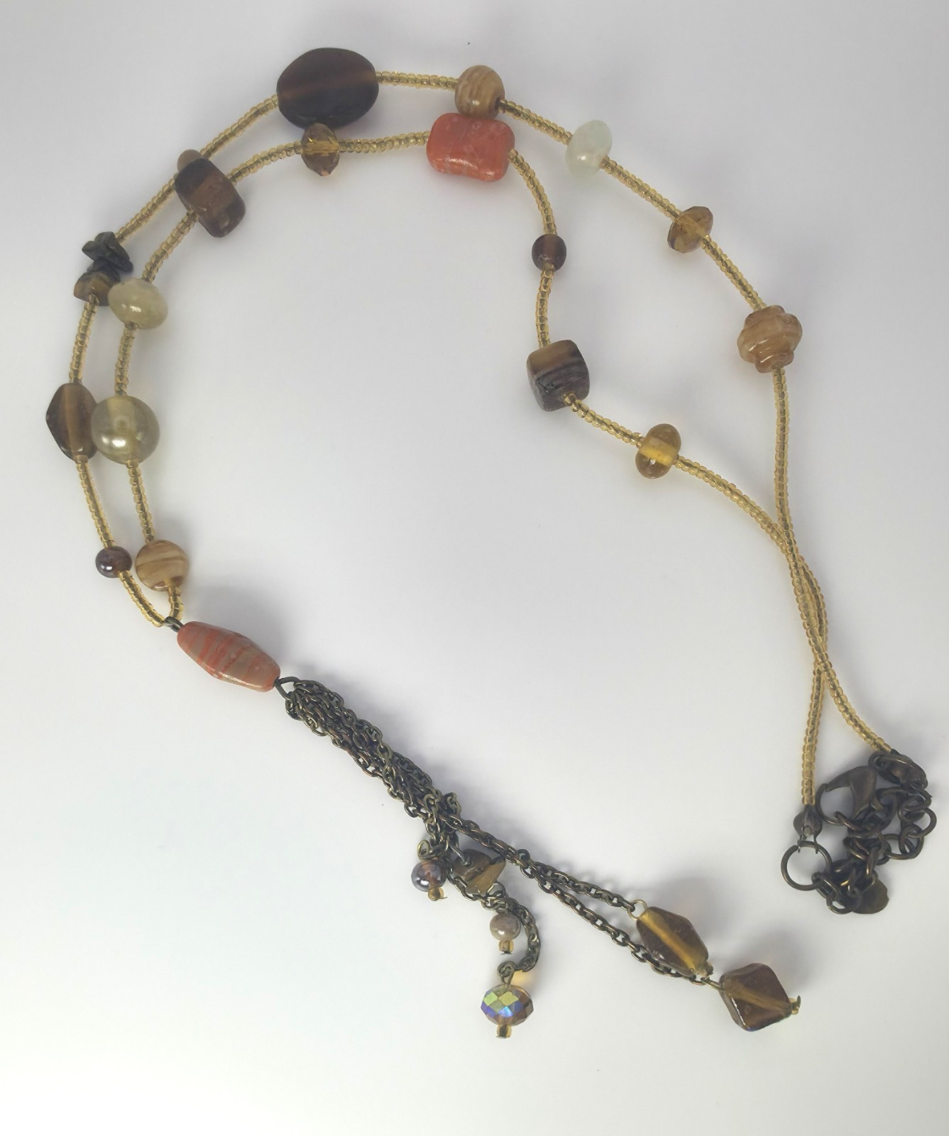 Curated Boho Statement Jewelry Lot 7pc Necklaces Earrings Fashion Jewelry