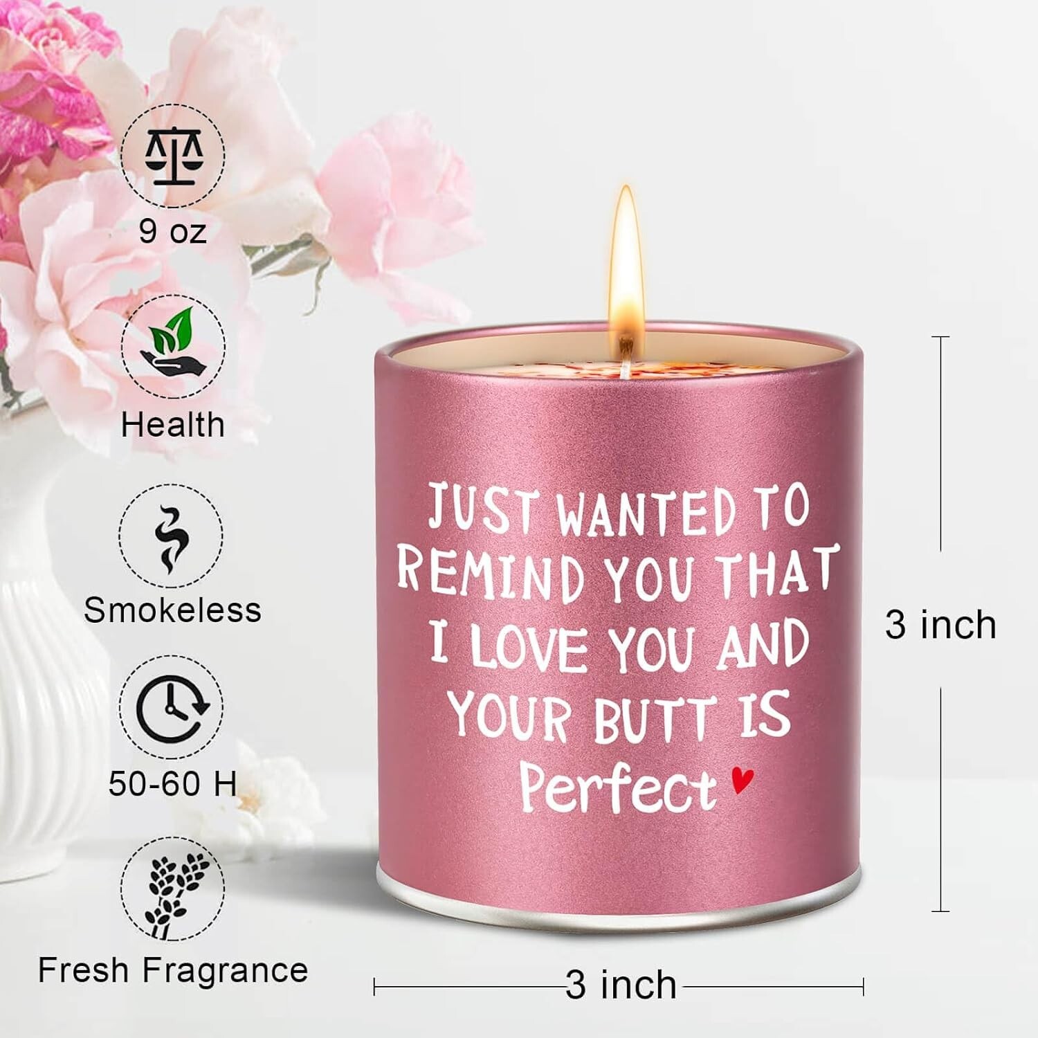 Valentines Day Gifts for Her,Wife Candle Gifts for Her Women Girlfriend,Annivers