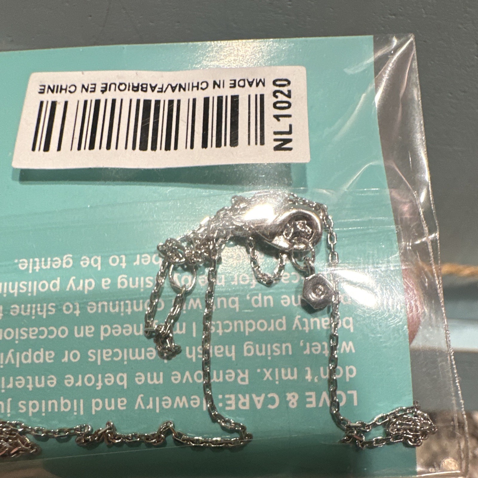 Origami Owl Silver “I Am Beautiful” Empowerment Collection Pendant Necklace