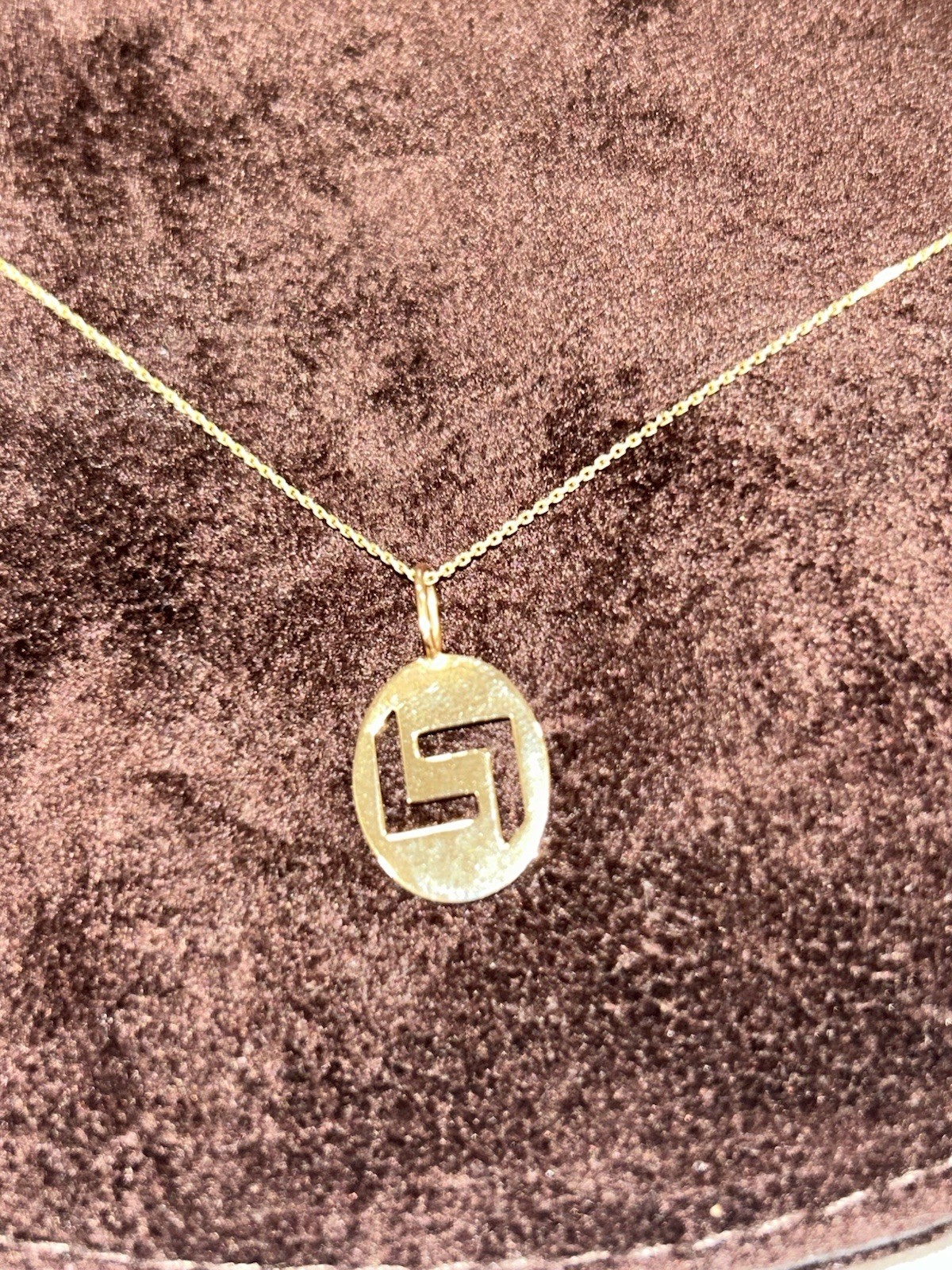 LANA Jewelry 14K Yellow Gold “Love & Luck” Pendant Necklace Hand-Signed by Lana