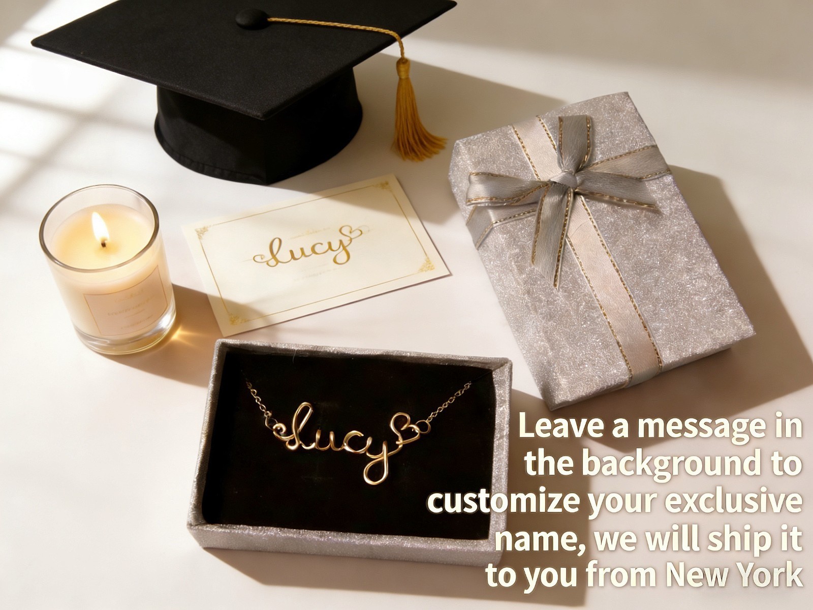 Personalized Name Necklace Gold Plated Stainless Steel Custom Jewelry