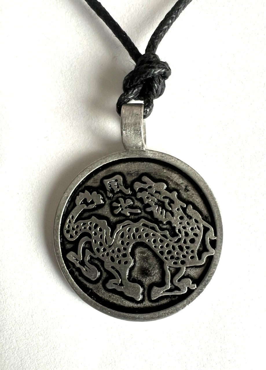PAN K’UEI Dragon Talisman – Good Health & Prosperity Amulet Necklace – NEW