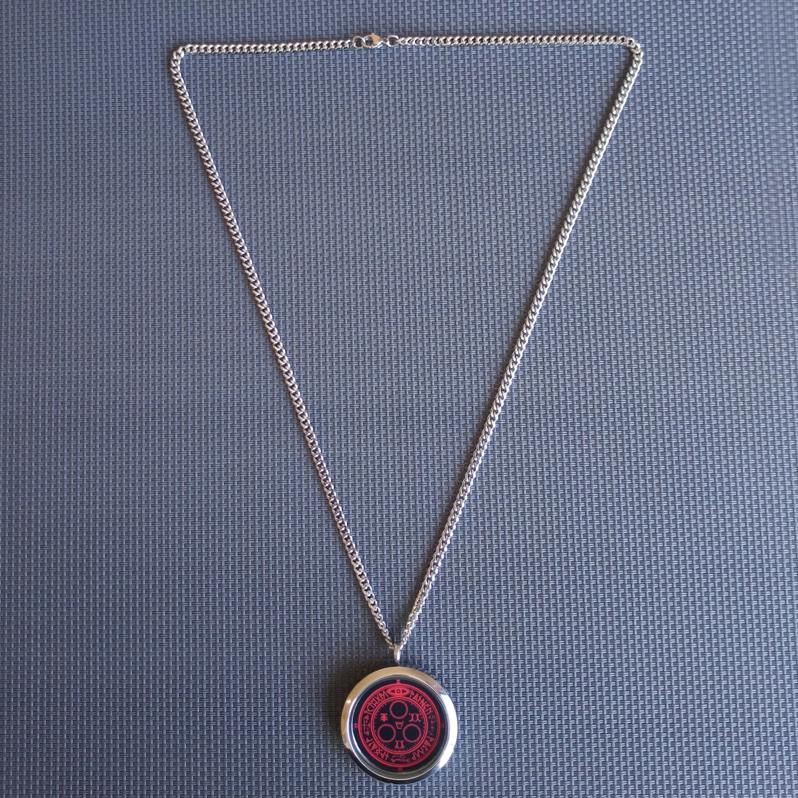 Silent Hill Halo Of The Sun / Seal of Metatron Horror Game Logo Pendant Necklace
