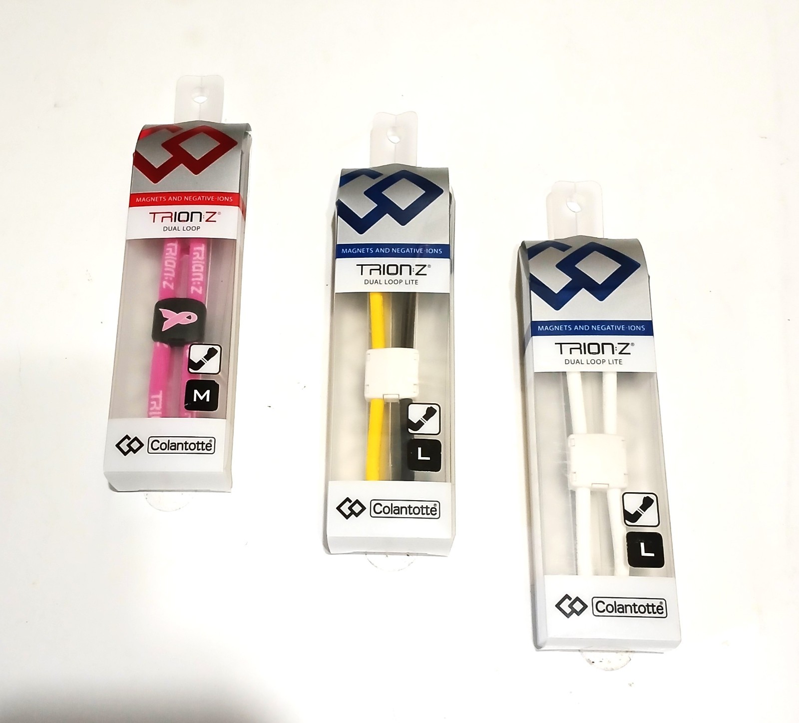 BRAND NEW. TRION Z NECKLACE & WRISTBANDS. MEDIUM OR LARGE. MAGNETIC IONIC GEAR.