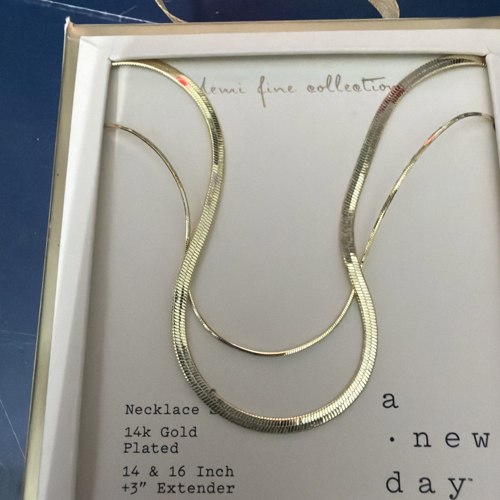14K Gold Plated Chain Duo Necklace – A New Day Gold
