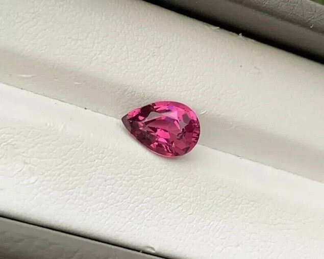 Awesome Ceylon Pink Sapphire Natural 5-7 Ct Loose Pear Cut Certified Gemstone