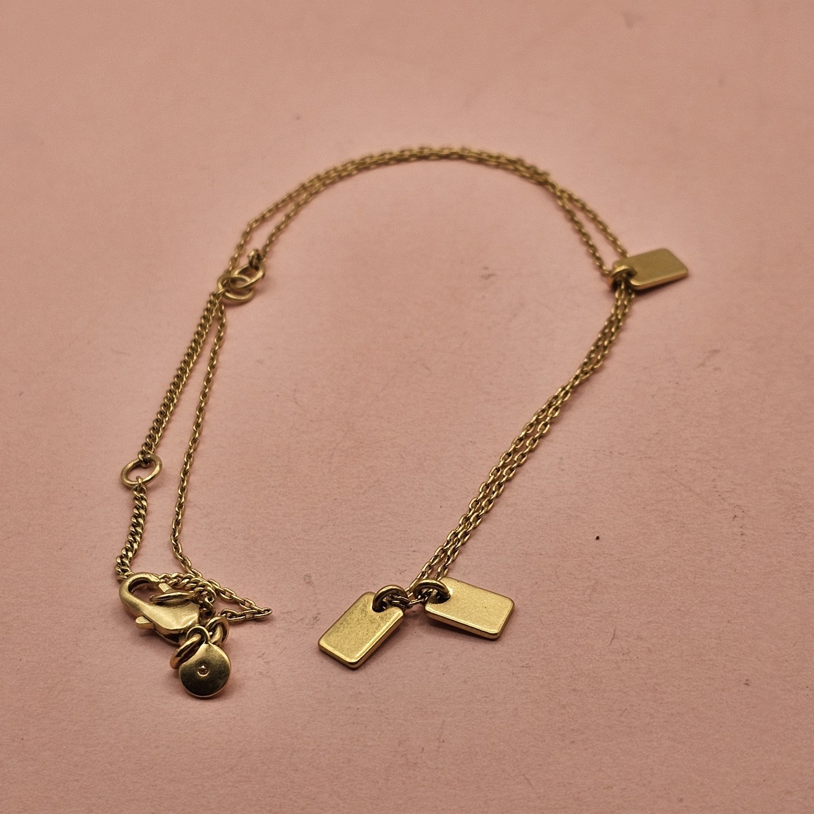 Goldtone Designer Necklace Lot 2 Madewell 1 Long Loft Rhinestone