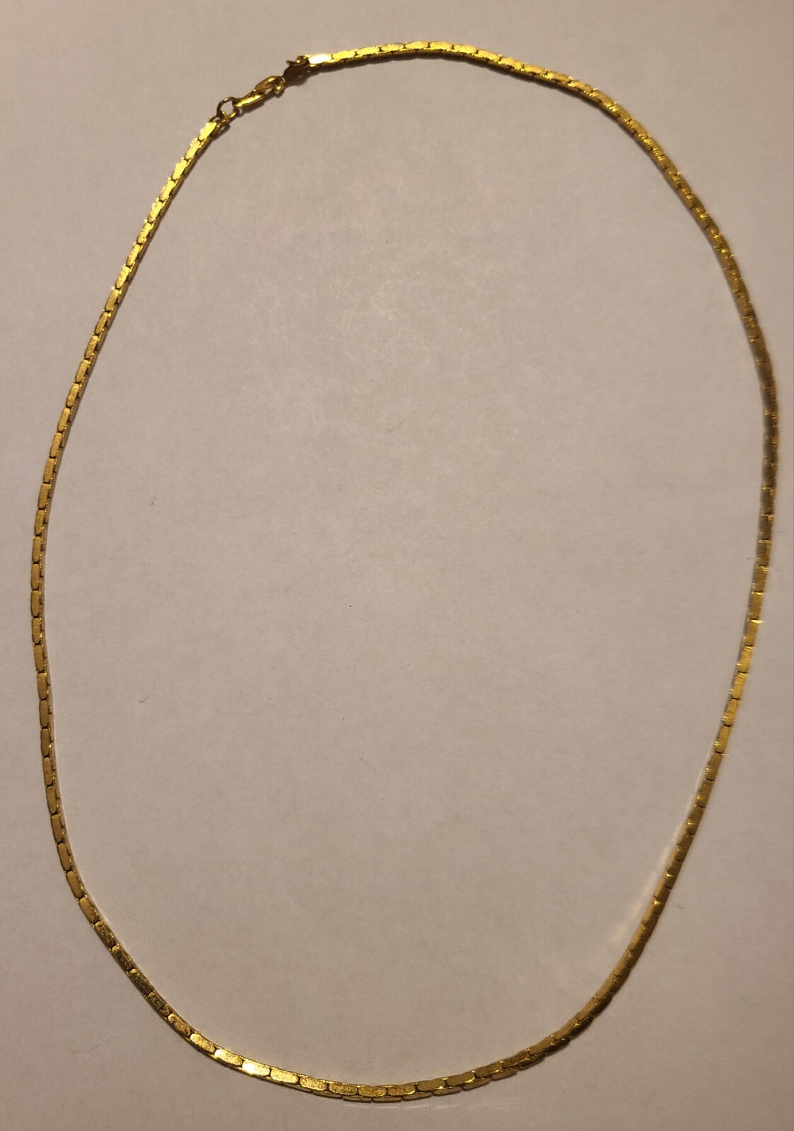 Marked 14KGP Korea Necklace 24 Inches Long Beautiful