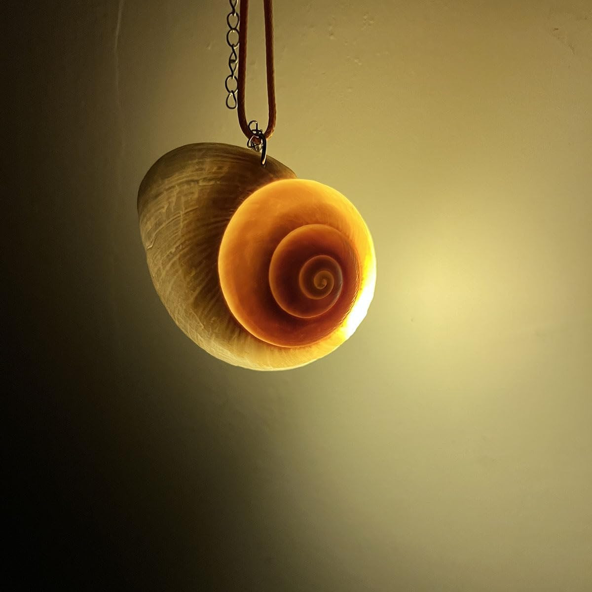 Really Shell Witch Costume Accessory – Adult Natural Big Conch Pendant Necklace