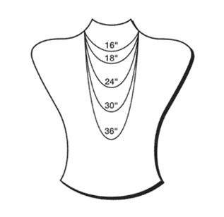Silk Satin Cord Rope Necklace Chain with Hypoallergenic Clasp – 14″ 24.0 Inches