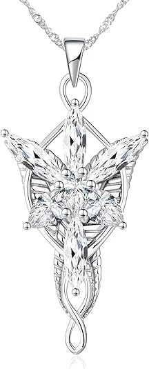 Arwen Evenstar Necklace – Lord of the Rings Pendant Jewelry for Women