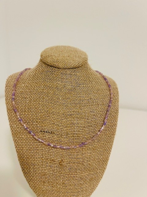 Beaded Necklace 9 handmade beaded necklaces in various lengths.