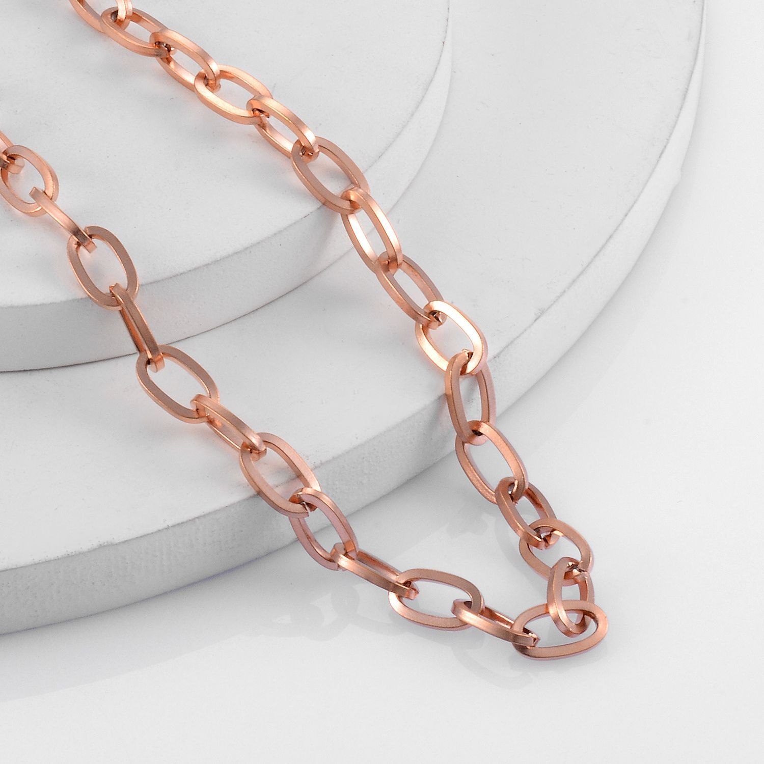 Geometric Chain Necklaces – Stainless Steel Necklace Women Jewelry Necklace 1pc