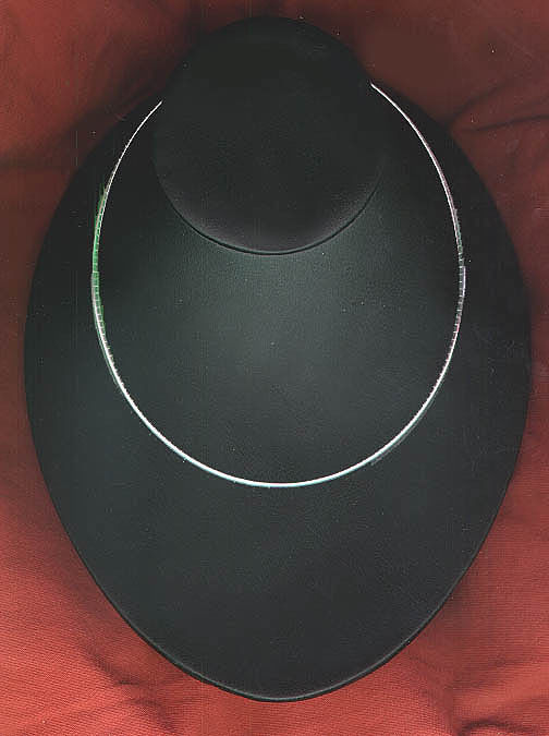 STERLING SILVER PLATED 6 MM & 8 MM DOMED OMEGA NECKLACES OR BRACELET,,7-20 “