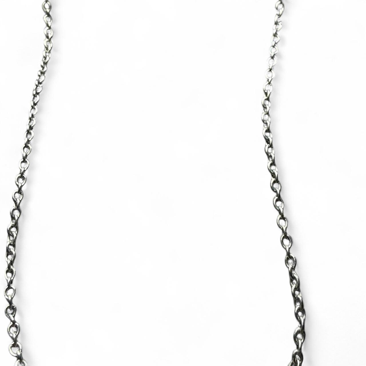 Silver Engraved ‘Blessed’ Bar Necklace with Adjustable Chain
