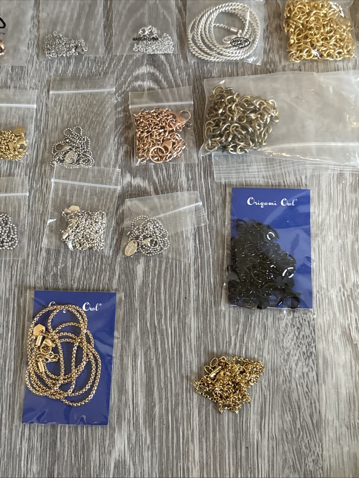 Origami Owl Assorted Styles Colors Chains Necklaces Lot Of 24