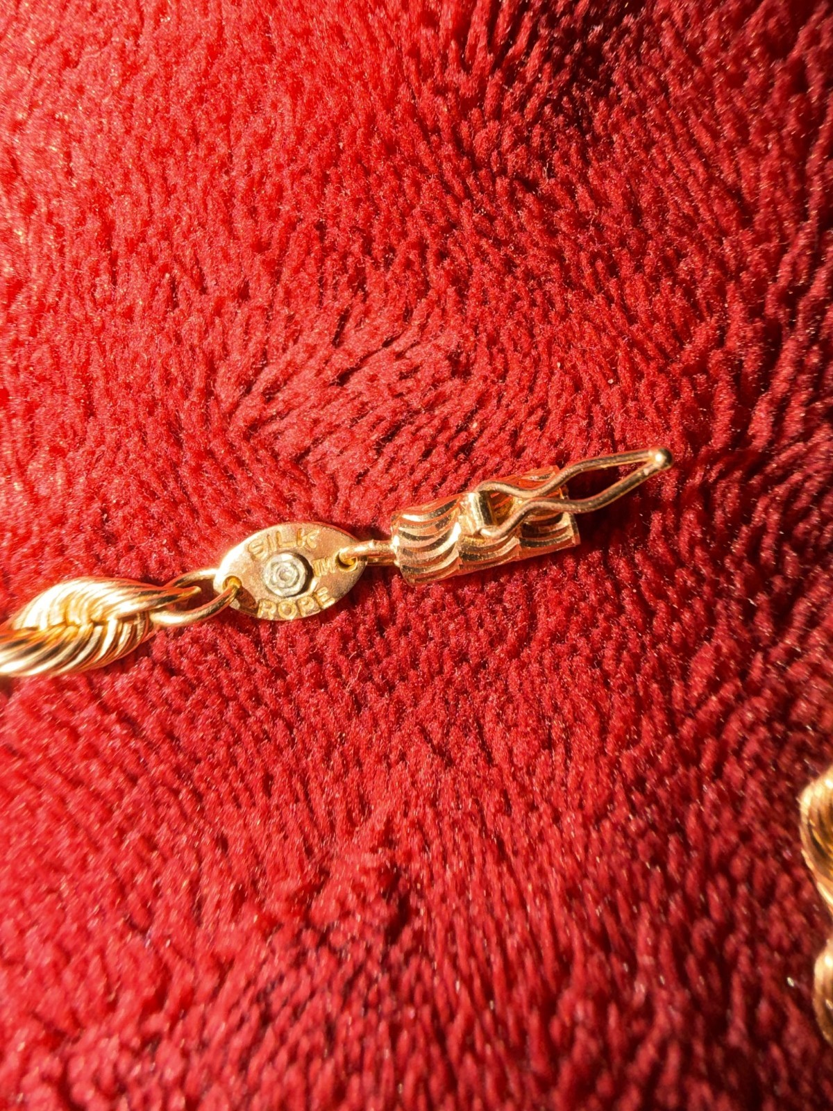 Vintage 20 Inch, 14k Solid Gold Heavy Silk Rope Necklace, 28 Grams, 4.5 Thick!