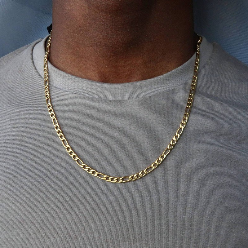 2/3/4mm 316L Stainless Steel Women Men Rope Chains Necklaces 18-32”