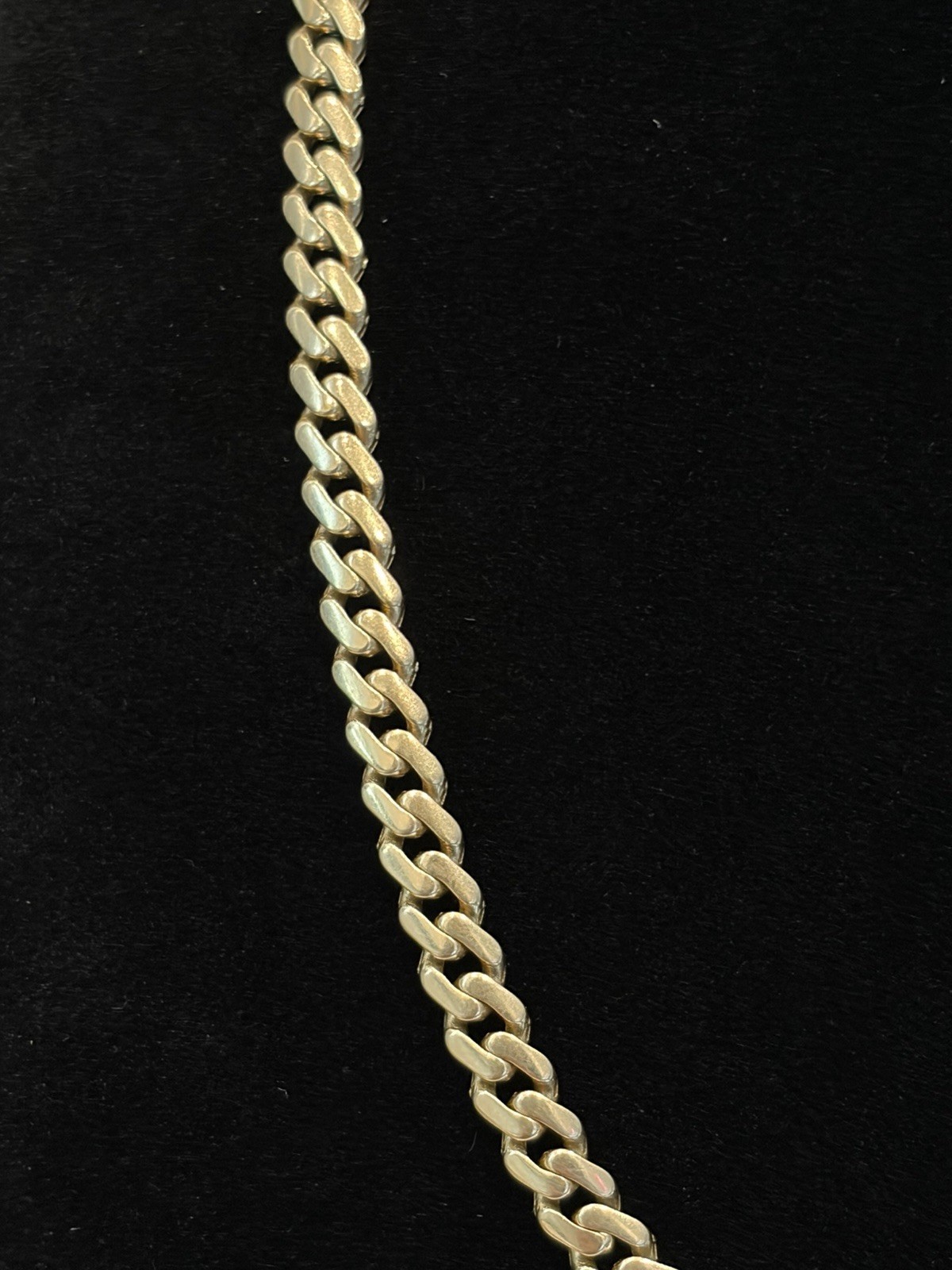 14k Yellow Gold Monaco Link Chain Necklace