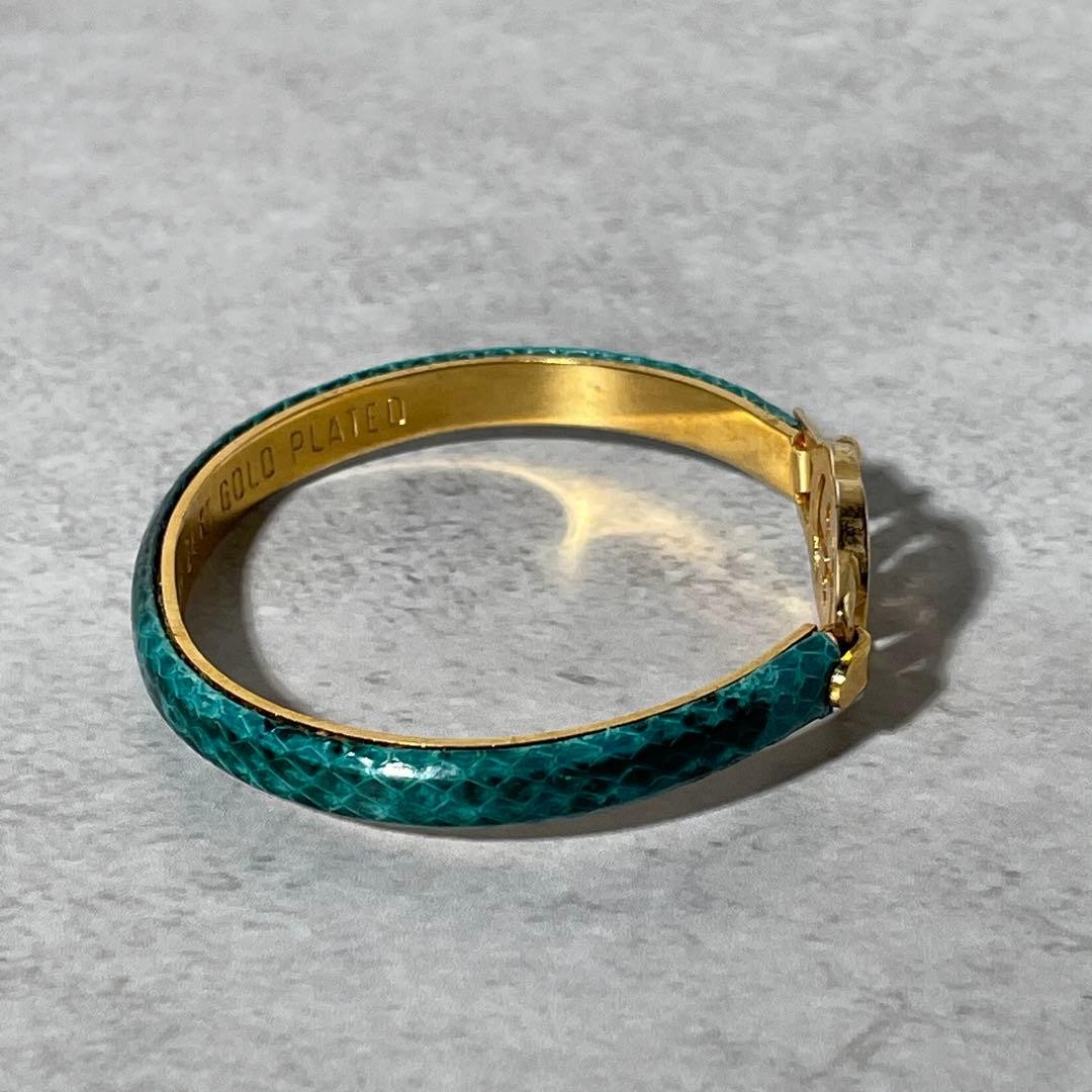 Rare Old Gucci Bracelet Snakeskin Vintage