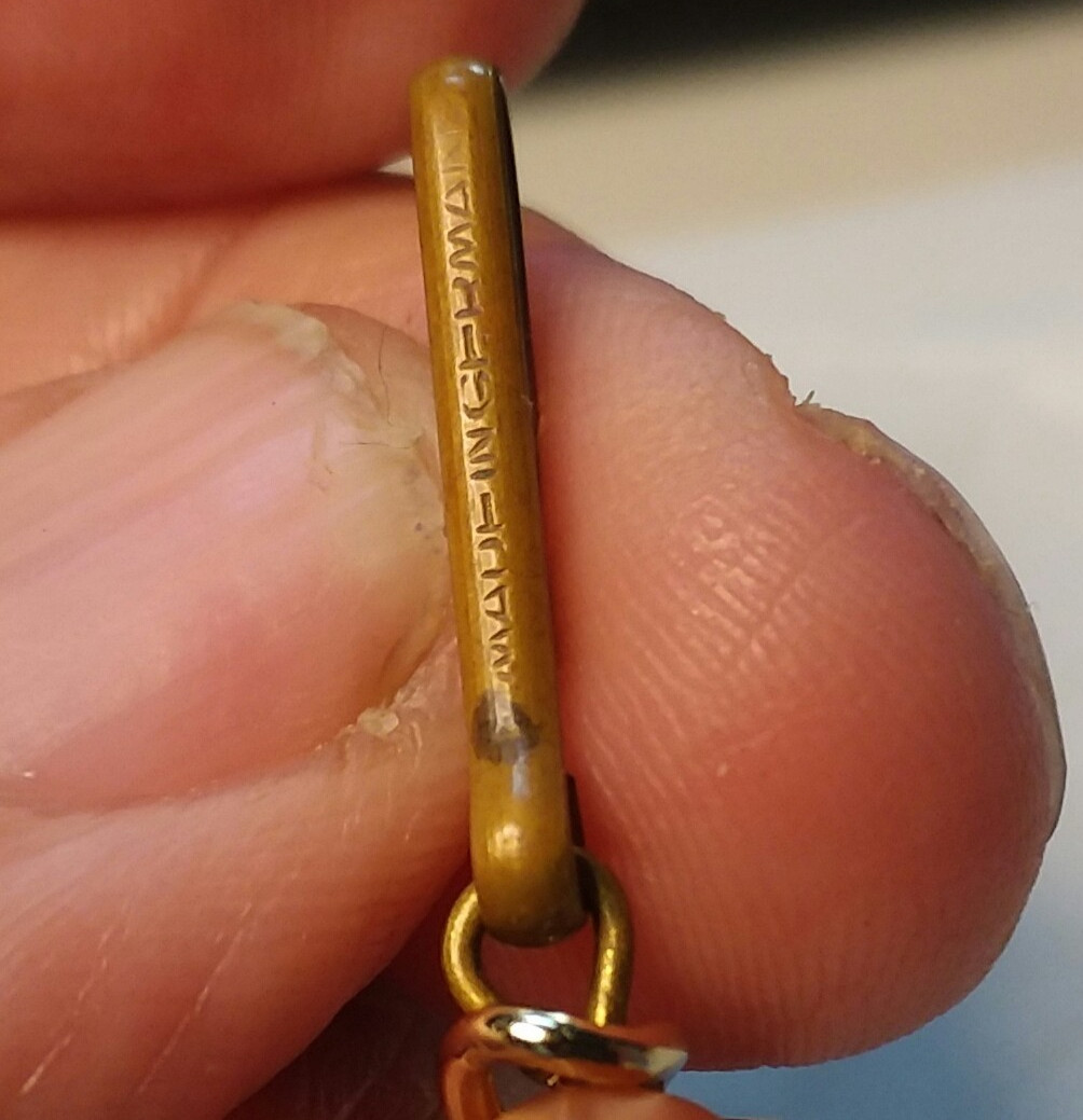Vintage Necklace Marked “Made in Germany” onHook , with Ext. 18″ 06-01-2026
