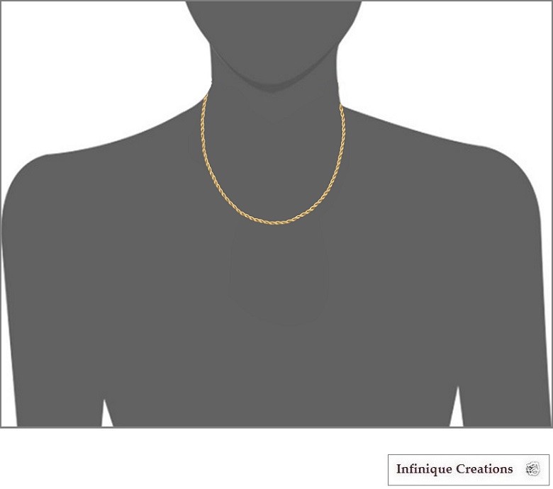 18K Gold Plated Stainless Steel Rope Chain Bracelet Necklace Men Women 2-8mm