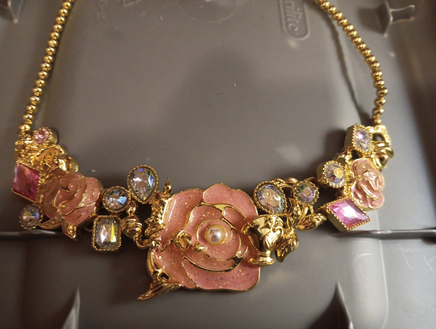 Disney Store “Beauty and the Beast” Belle-inspired Necklace