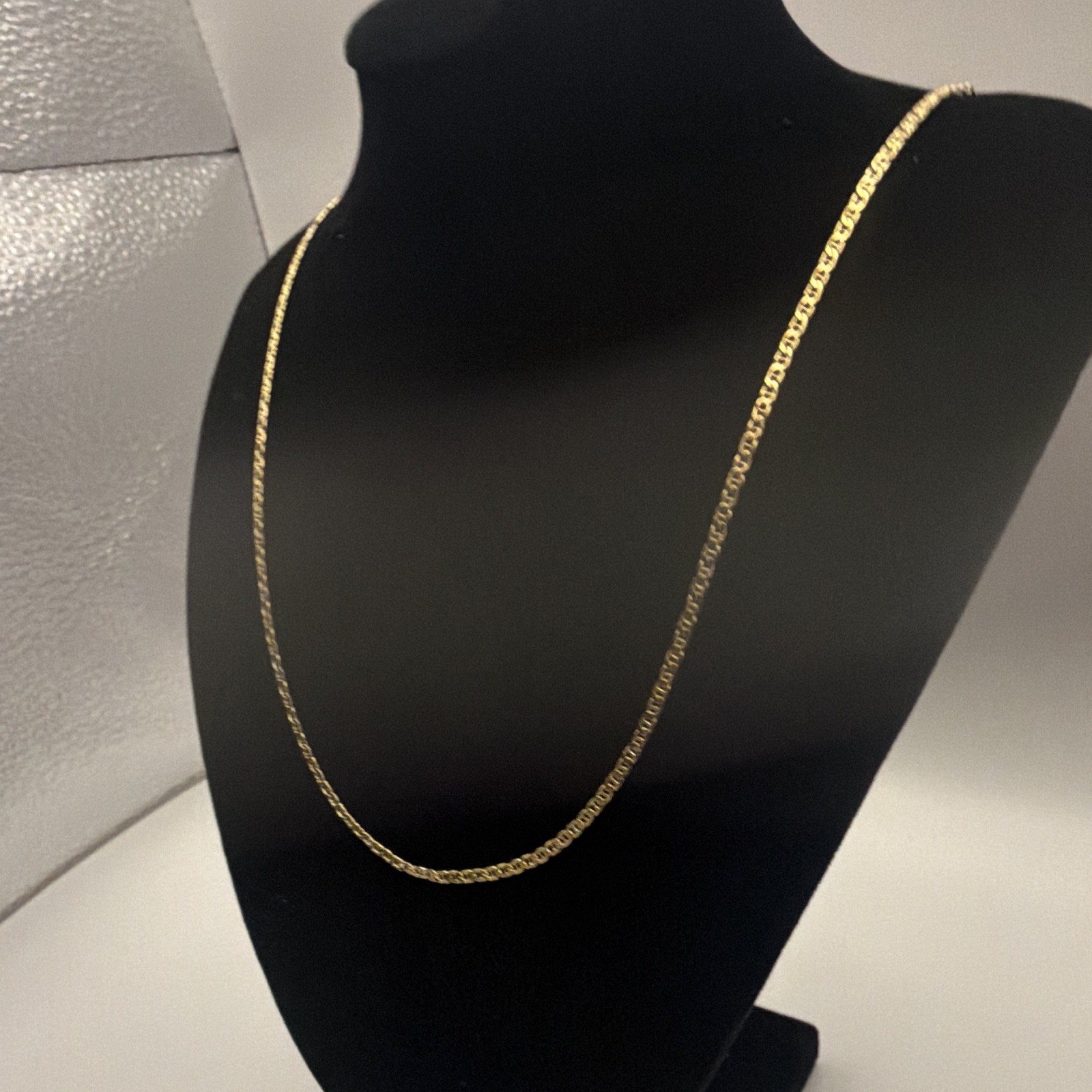 10k Solid Gold 2mm Mariner Link 20 inches