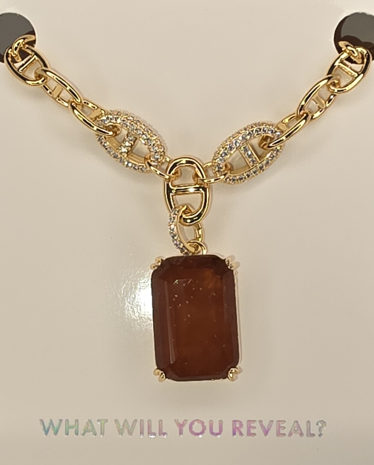 Mental Health Aware Necklace, NK20651, You Are A Masterpiece-Gold Plating