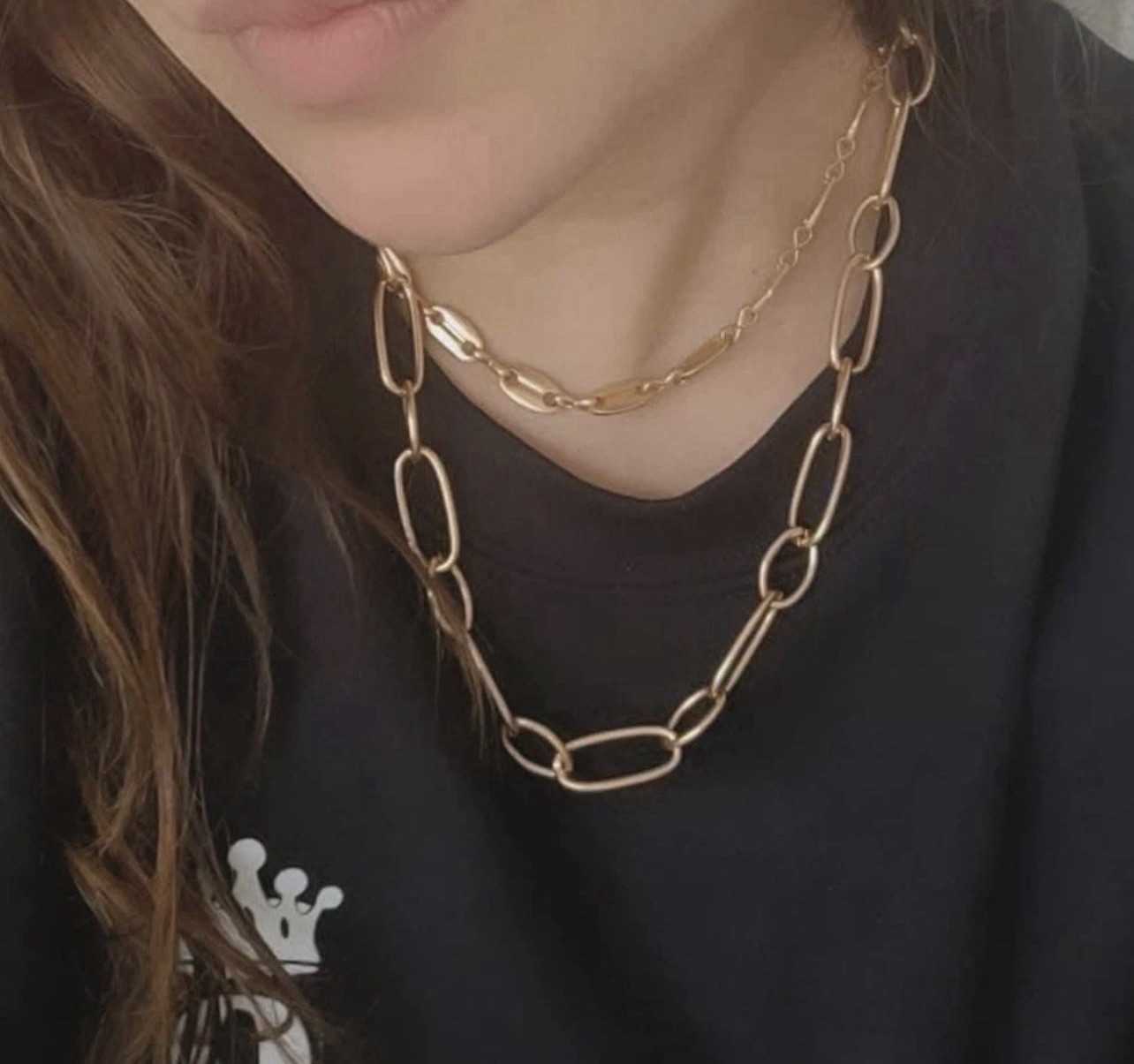 Park Lane Matte Gold Trudy 2 Strand Layering Necklaces BNWT 17” & 20” Extender