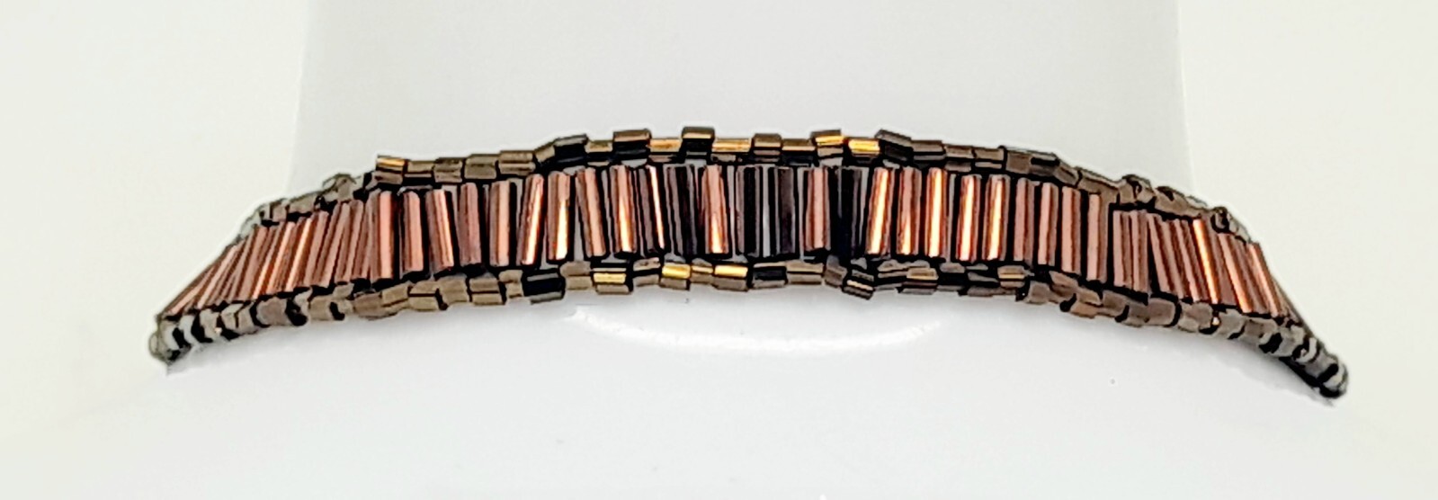 C001 Handmade Brown glass Seed beaded color party style fashion choker necklace