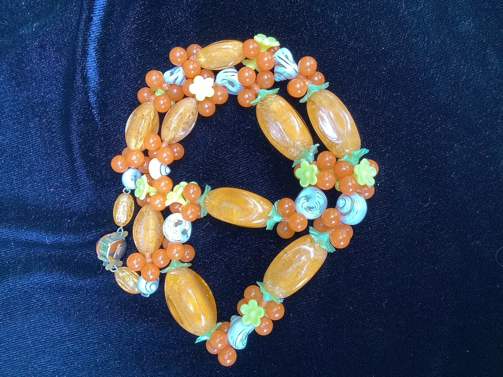 3 Signed West Germany Vintage Necklaces