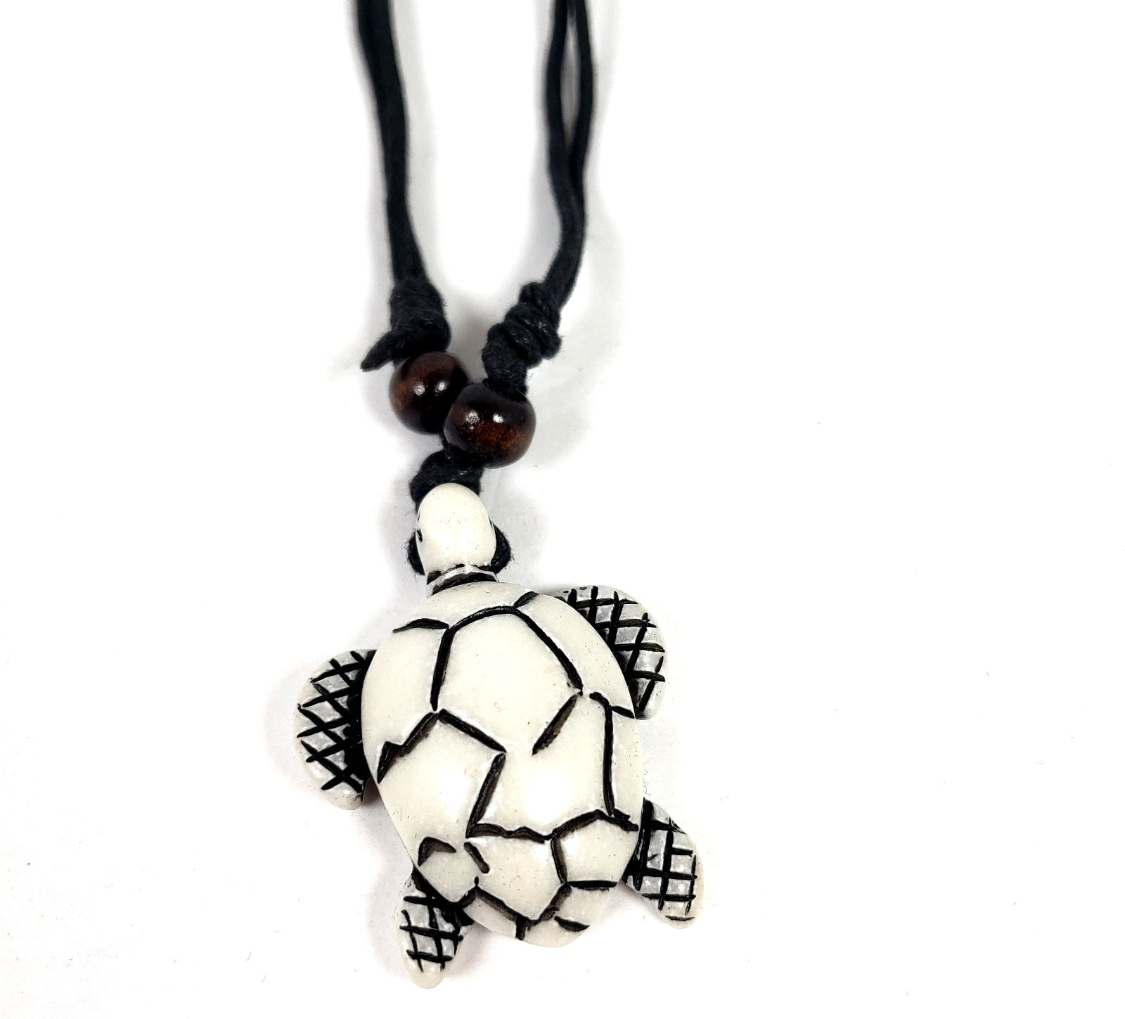 Vintage Adult Fashion Wh Turtle Tortoise Tribal Adjustable Pendant Necklace 023
