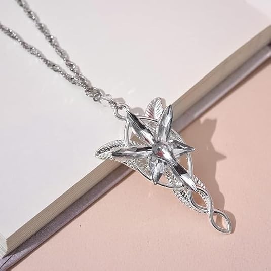 Arwen Evenstar Necklace – Lord of the Rings Pendant Jewelry for Women