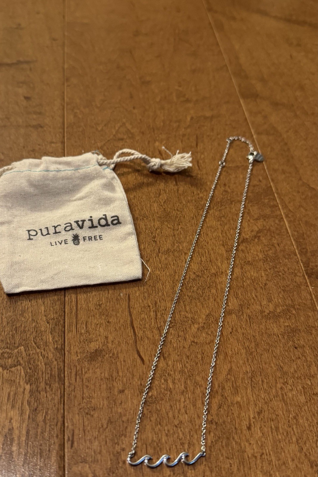 Pura Vida Wave Necklace