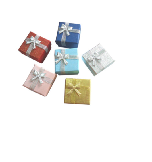14K White Gold Plated FLOWER NECKLACE Cubic Zircon PENDANT w Chain Gift Box PE24