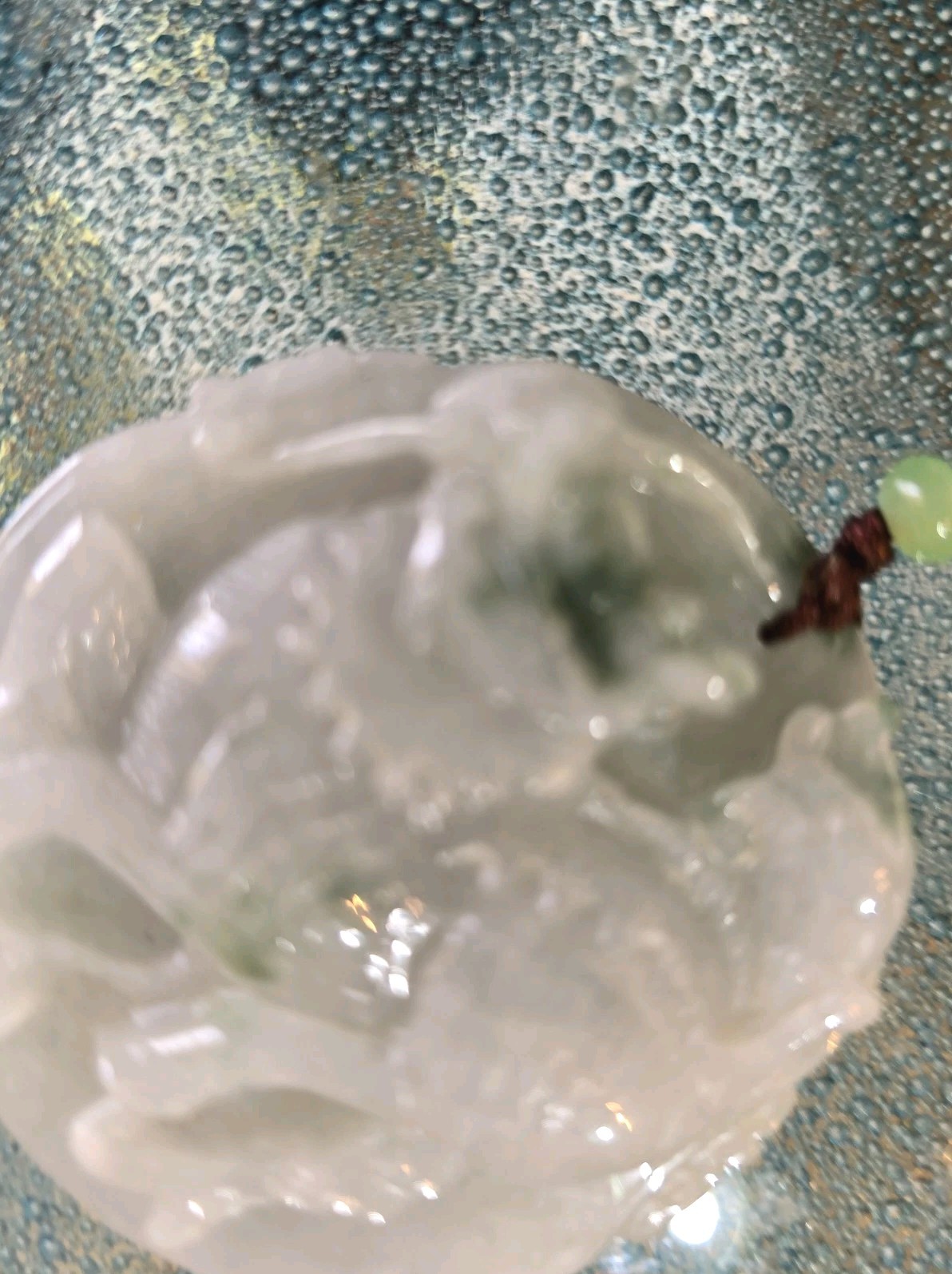 Natural A grade Carve jade Jadeite Pendant Chinese Kylin, Qilin or Kirin (麒麟)