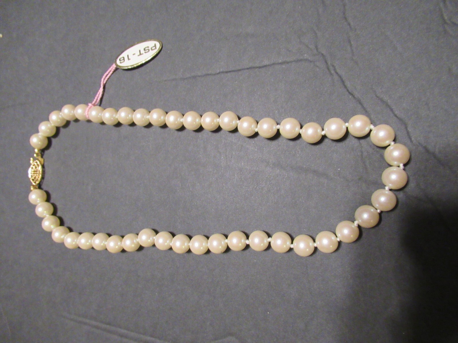 Vintage Maui Pearl Strand Necklace 16″ Child or Adult Choker New Old Stock