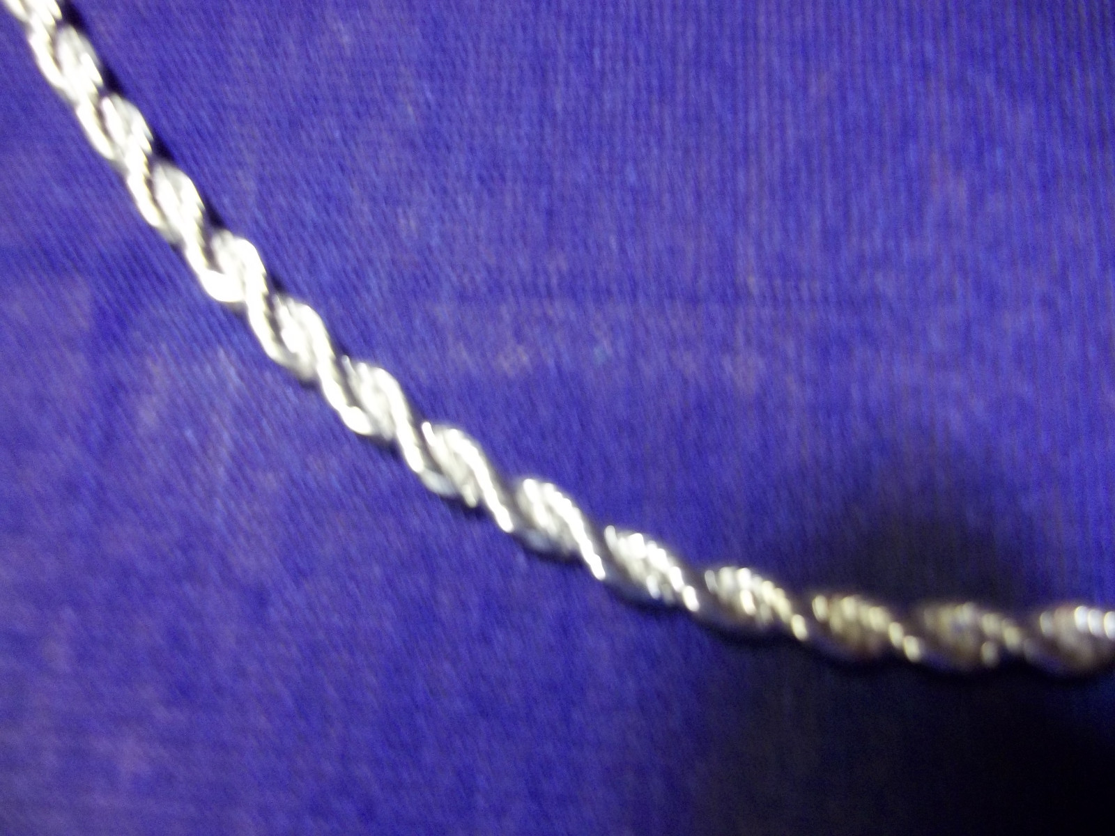Silver 2 mm or 4 mm TWISTED ROPE necklace. 18″ -28″s Gift boxed.