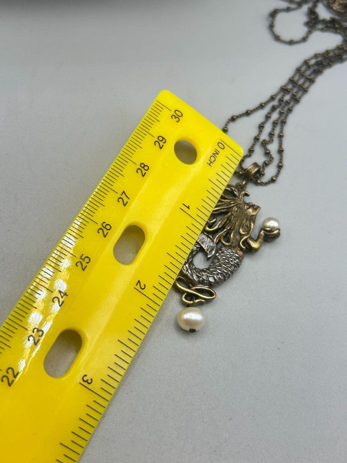 SWEET ROMANCE Mermaid Necklace Vintage Whimsical Free Spirit Made In USA