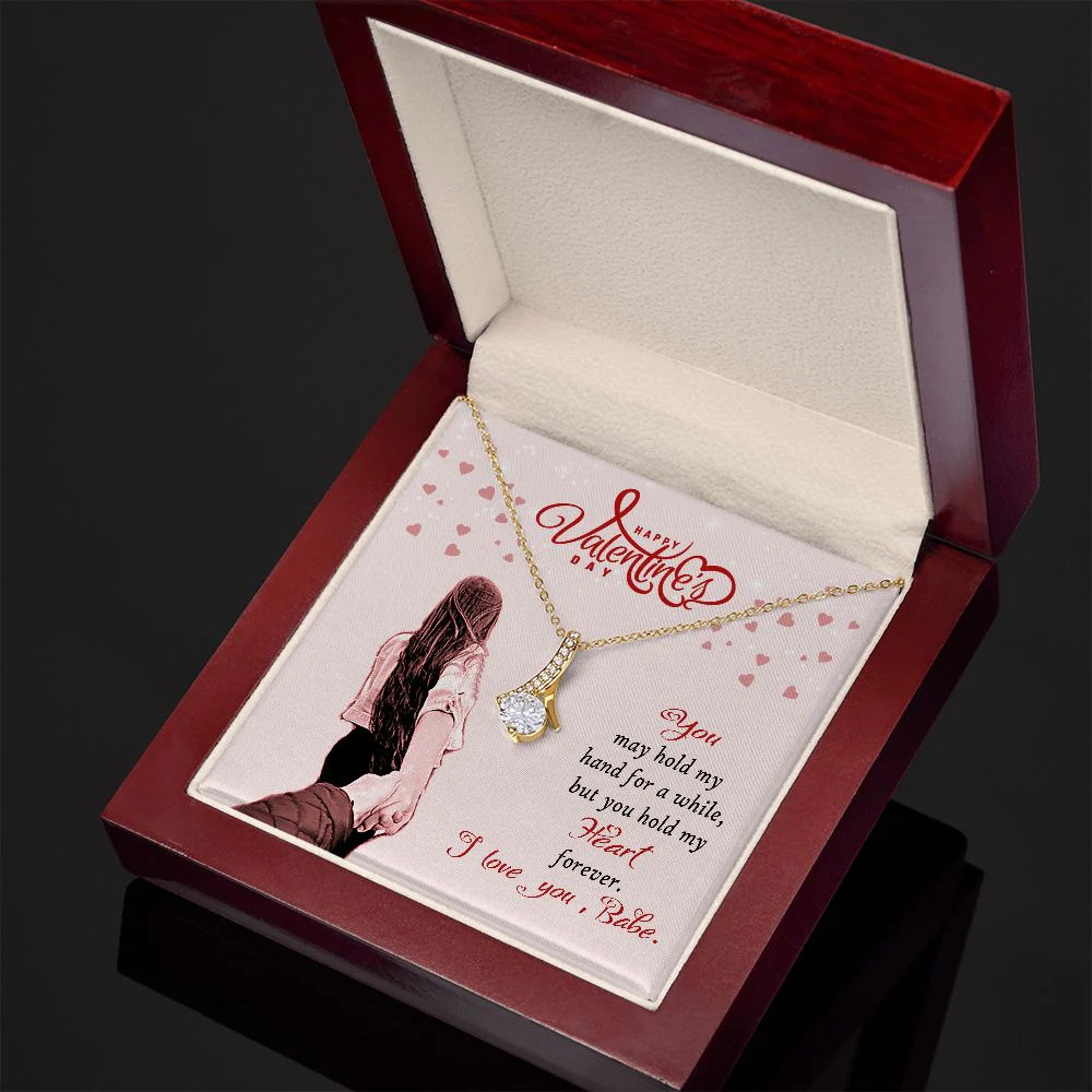 Happy Valentine’s Day Babe Alluring Beauty Necklace