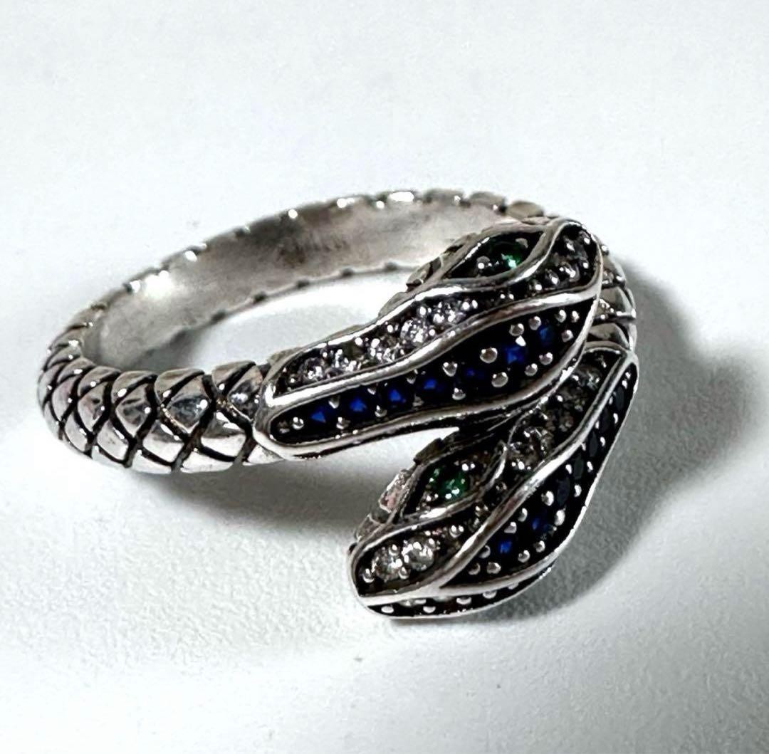 Year Of The Snake Snake Ring Silver 925 Men Women Coiled Snake