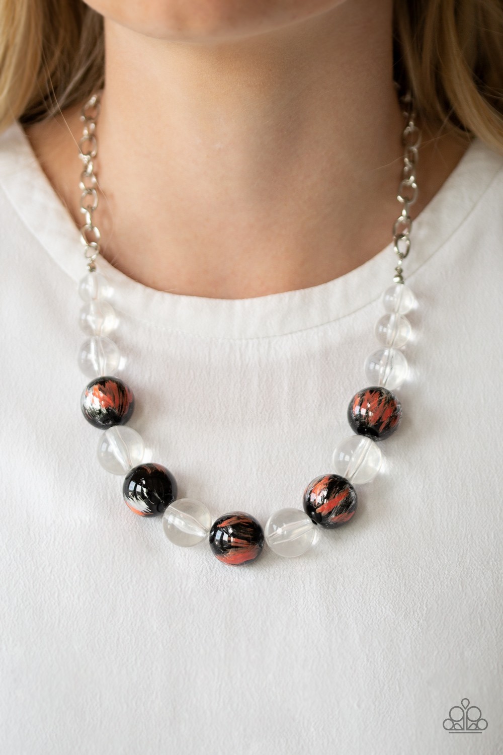 Torrid Tide Orange Necklace