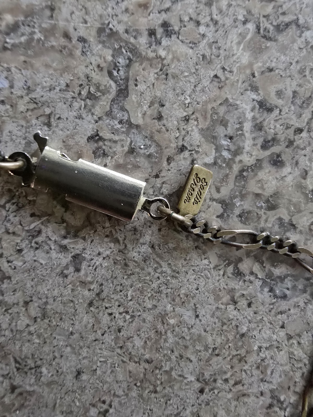 This is a Vintage Sadie Green Original Necklace Stamped Bought In Manhattan NYC.
