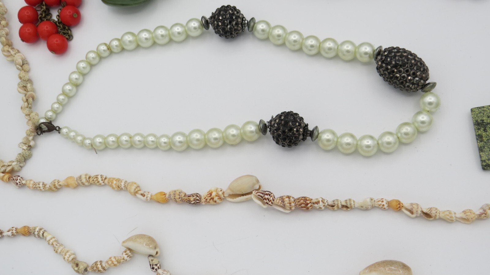 Costume Jewelry Lot 16 Necklaces 13 Bracelets 9 Earrings 6 Pins/Pendan Resale #6