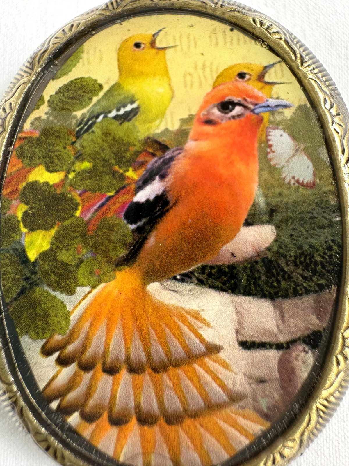 Unique Collage Picture locket 2″ Designer Mari Pruks
