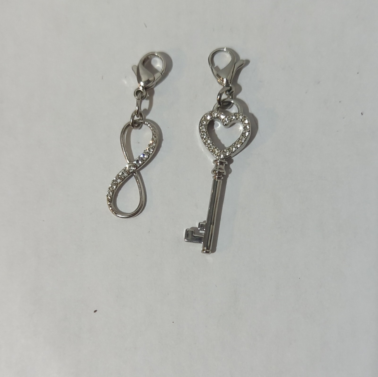 Origami Owl Wedding Locket Set: Cream Face, 2 Dangles & 5 Floating Charms
